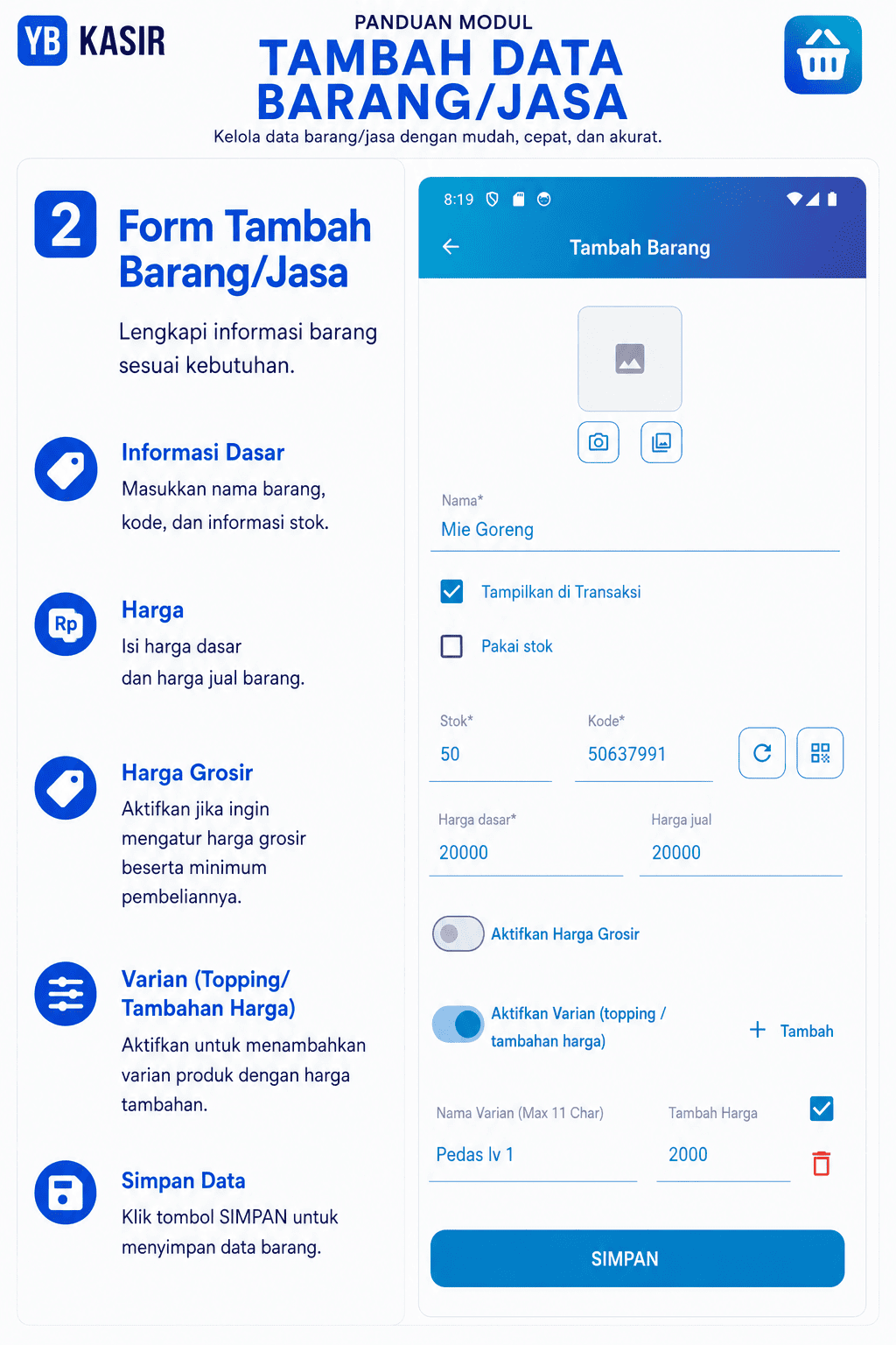 List Barang